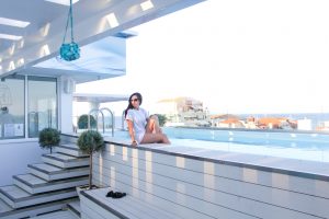 vienna lifestyle blog rostos rooftop bar - top things to do in zakynthos
