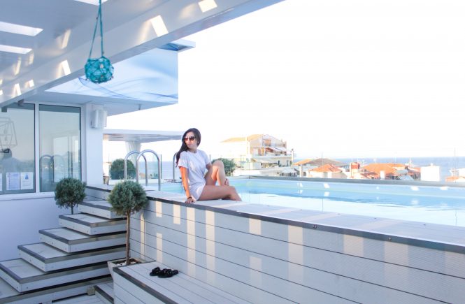 vienna lifestyle blog rostos rooftop bar - top things to do in zakynthos