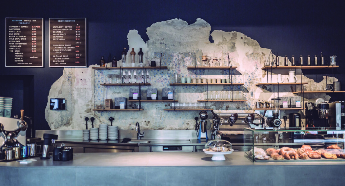 Balthasar Coffee Bar interior in Vienna