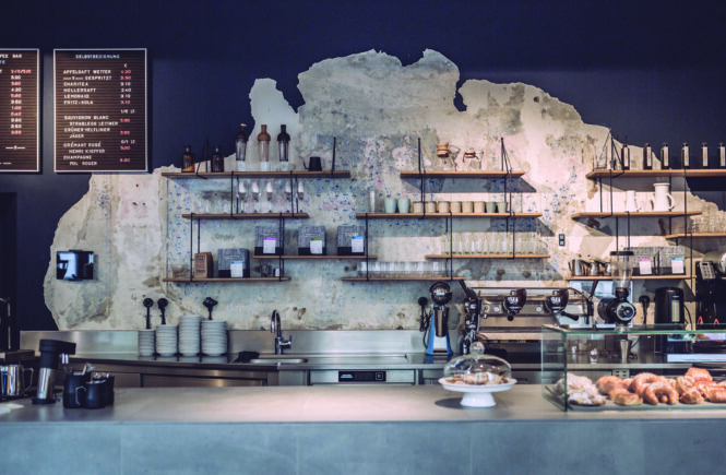 Balthasar Coffee Bar interior in Vienna